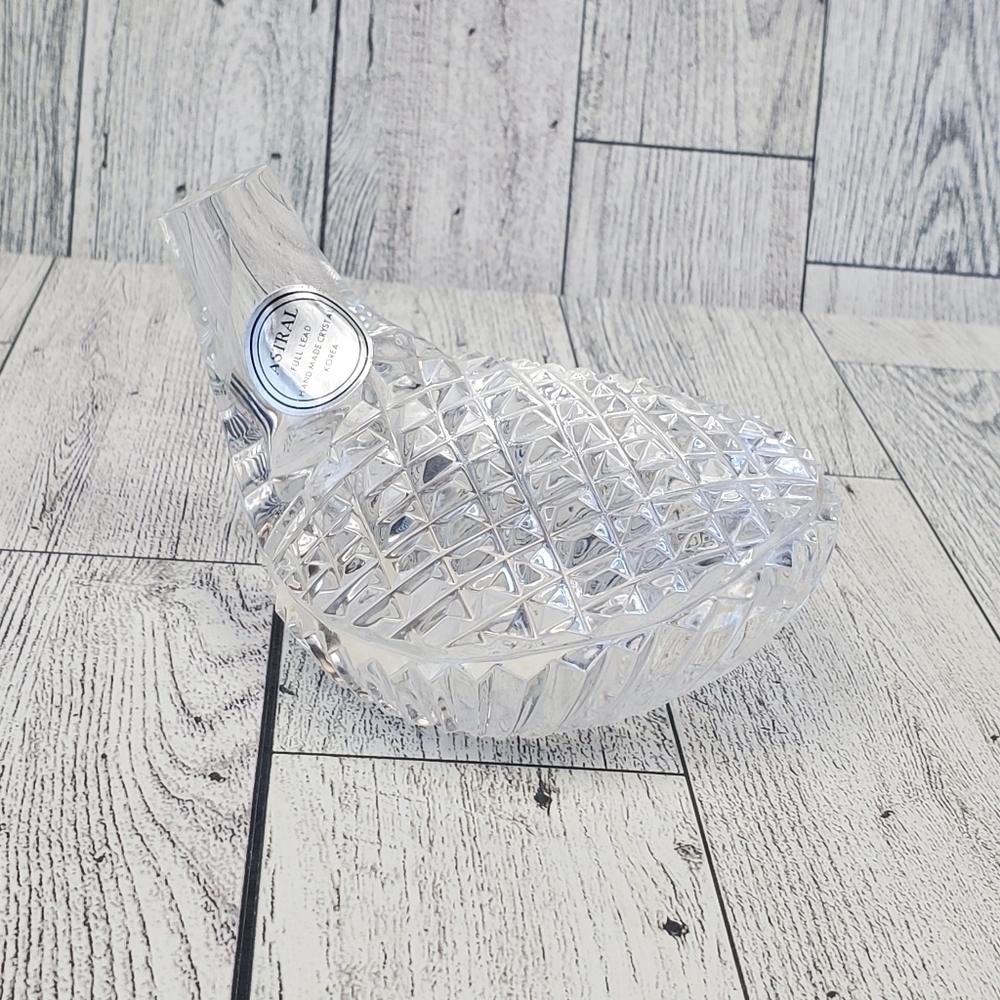 ASTRAL *CRYSTAL GOLF‎ CLUB HEAD (BLANK PANEL) HAND MADE KOREA PAPERWEIGHT